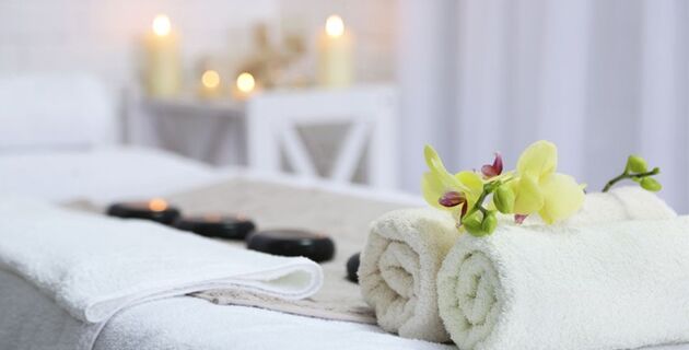 Sinus eine Massage -Massagetabelle