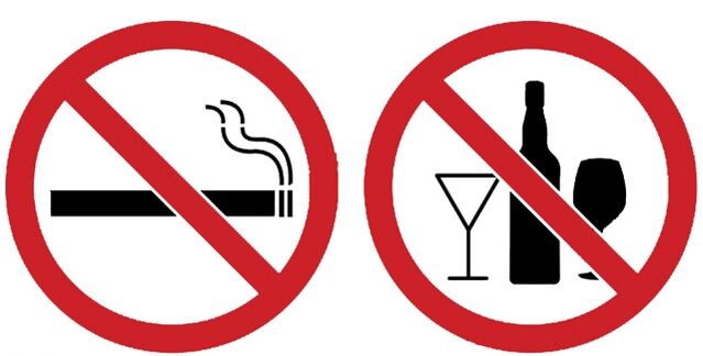 Hören Sie vor der Bruststraffung auf, Alkohol zu konsumieren und zu rauchen